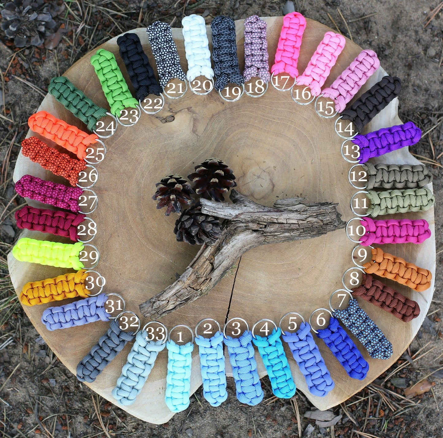 Individueller Kotbeutelhalter aus Paracord