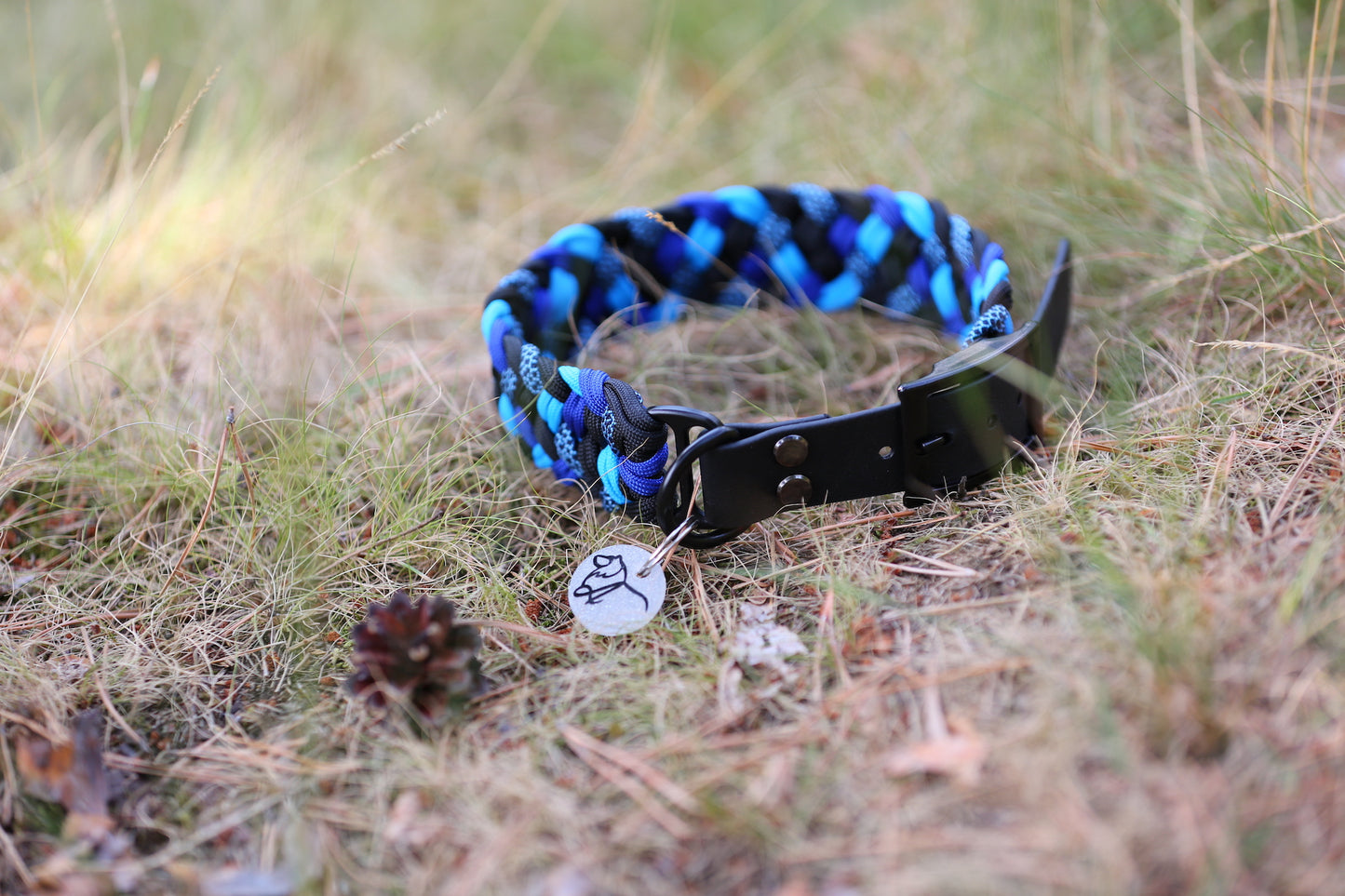 Individuelles Halsband "Melbourne" aus Paracord