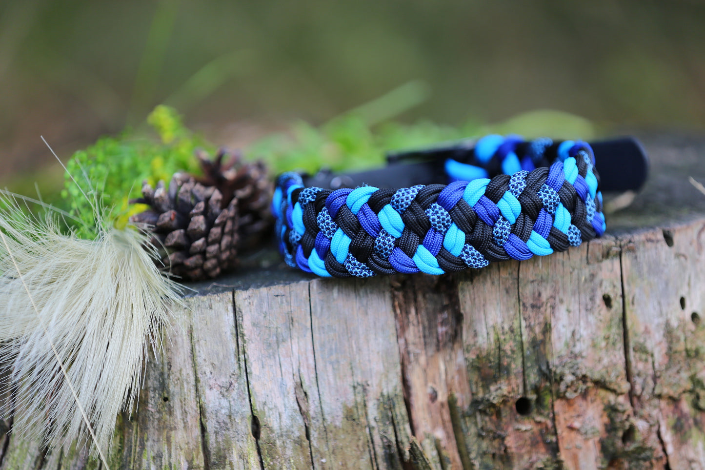 Individuelles Halsband "Melbourne" aus Paracord