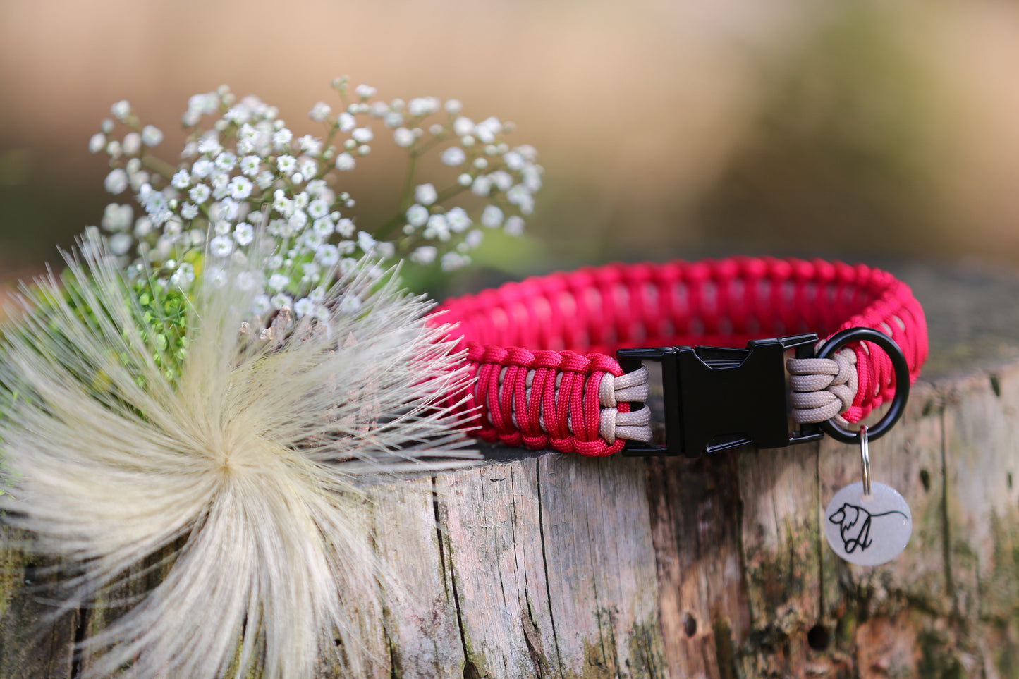 Individuelles Halsband "Valencia" aus Paracord