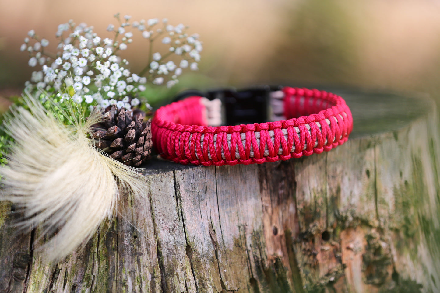 Individuelles Halsband "Valencia" aus Paracord