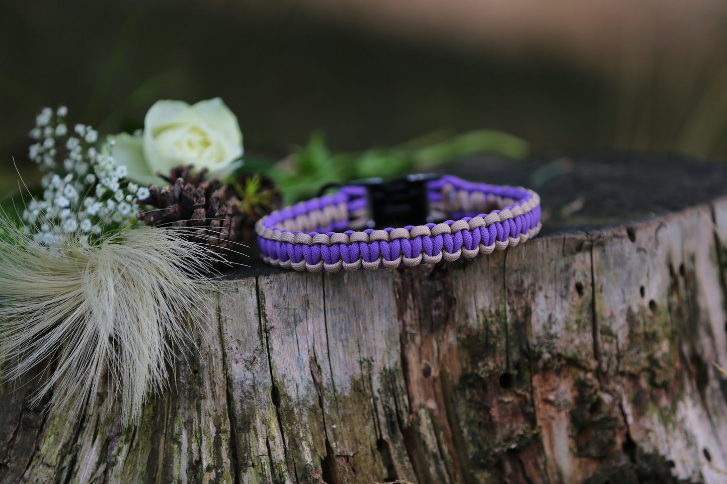 Individuelles Halsband "Atlanta" aus Paracord