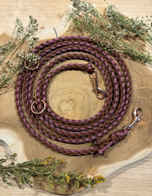 Sofortkaufleine aus Paracord für kleine Hunde bis 8 kg / 250 cm