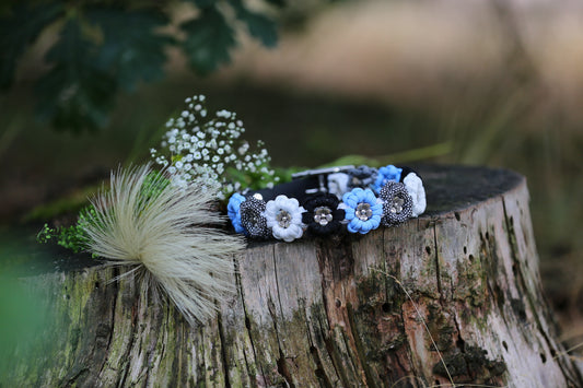 Individuelles Halsband "Daisy" aus Paracord